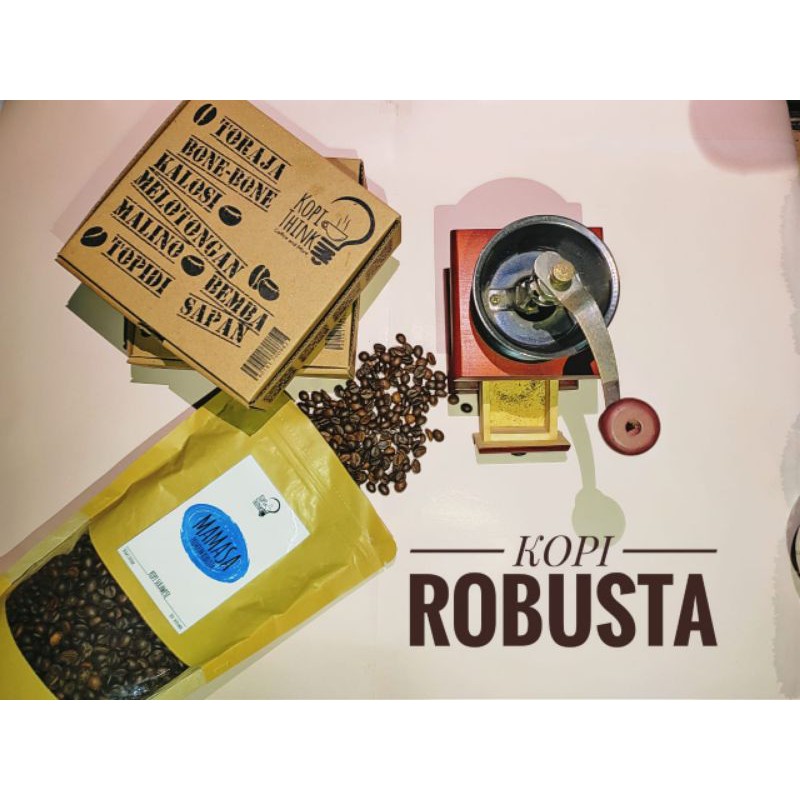 

Kopi Robusta Mamasa 500gr