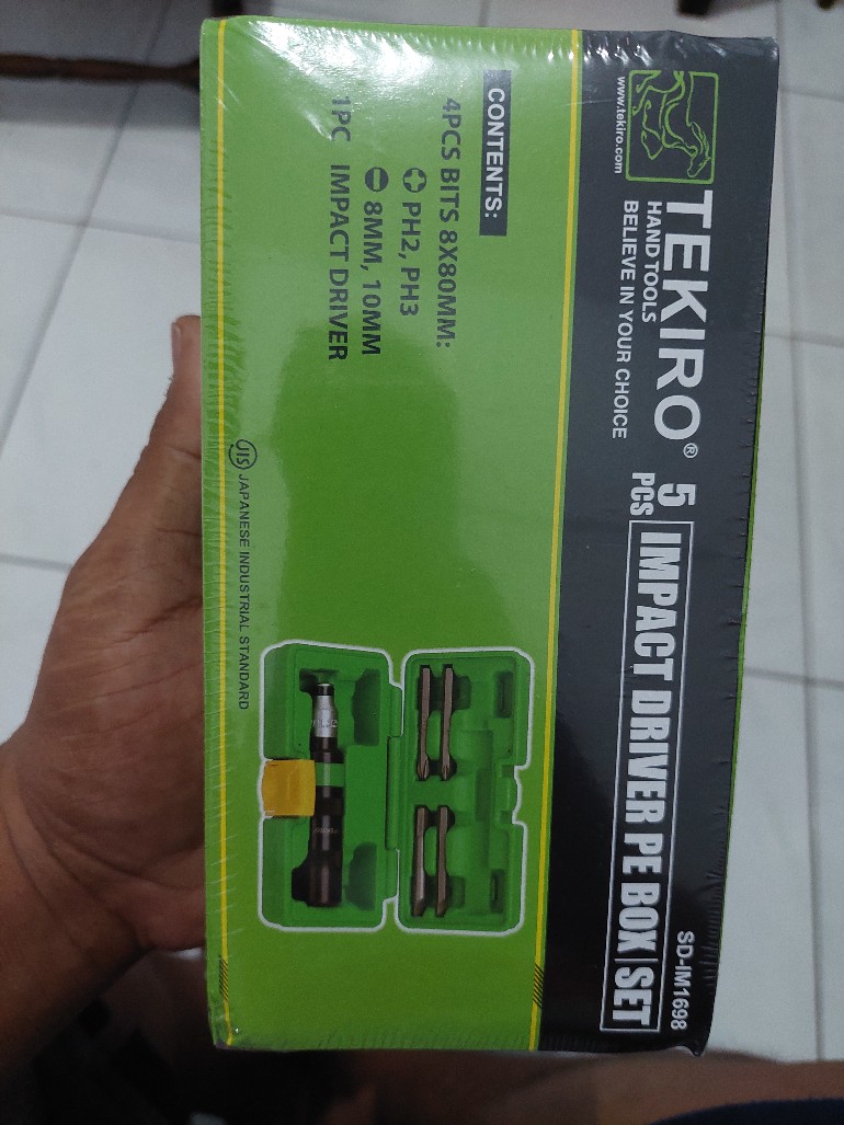 Obeng Ketok Tekiro 5pcs Obeng Getok Tekiro Original