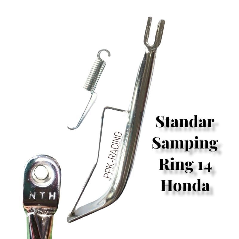 Standar Samping Chrome Crome Ring 14 Honda