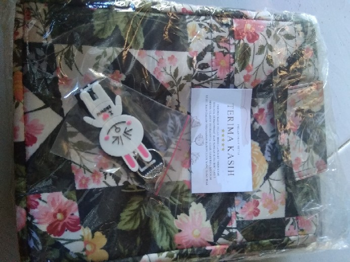 Tas Bekal Makanan Lunch Bag Motif Perekat Cooler Bag Aluminium Foil Lunch Box Set Tempat Kotak Makan