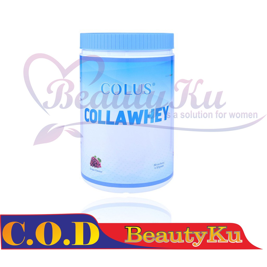 Colus colawhey suplemen pemutih kulit pria membentuk otot kolagen Original Asli 100%
