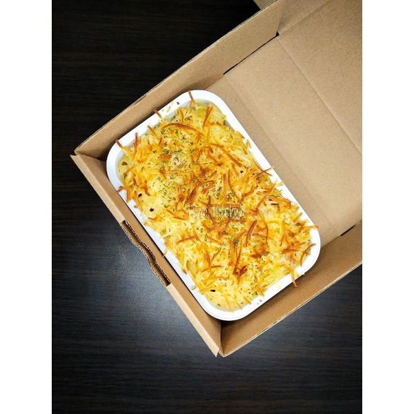 

Macaroni Schotel Keju Panggang Beef (Medium, Large, Extra Large)