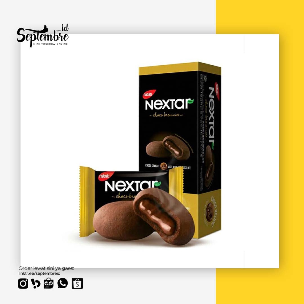 Nextar Brownies Box Isi 8 Kukis Coklat Nextar Coklat Brownis