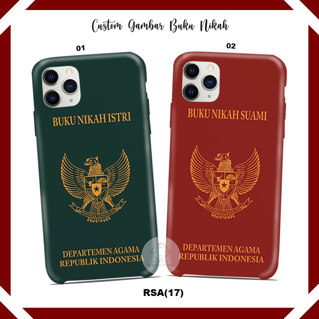 RB17 CASE CASING HARDCASE SILIKON CUSTOM GAMBAR COUPLE