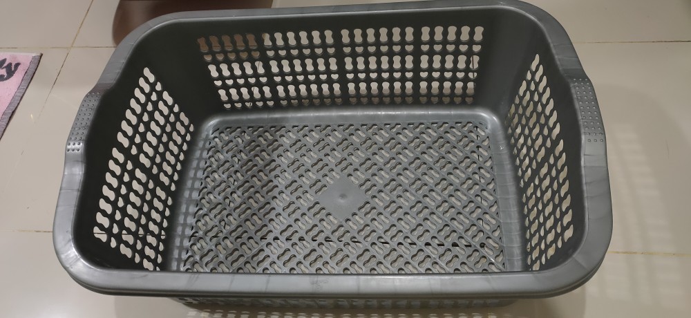 Keranjang ( Baju L Rainbow ) Serbaguna Baju Bersih Plastik Uk L