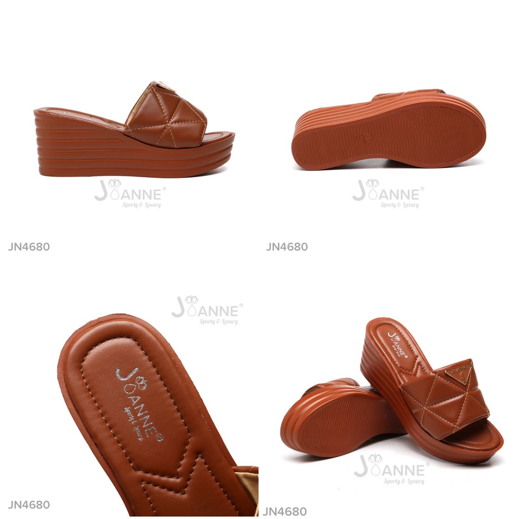 JOANNE Wedges Sandals #JN4680 ORIGINAL