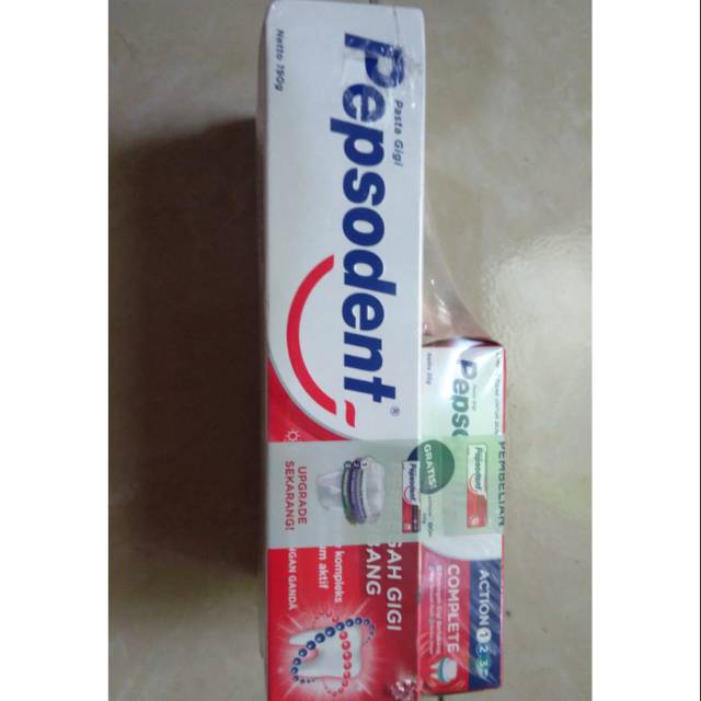 Pepsodent 190gr free 30gr