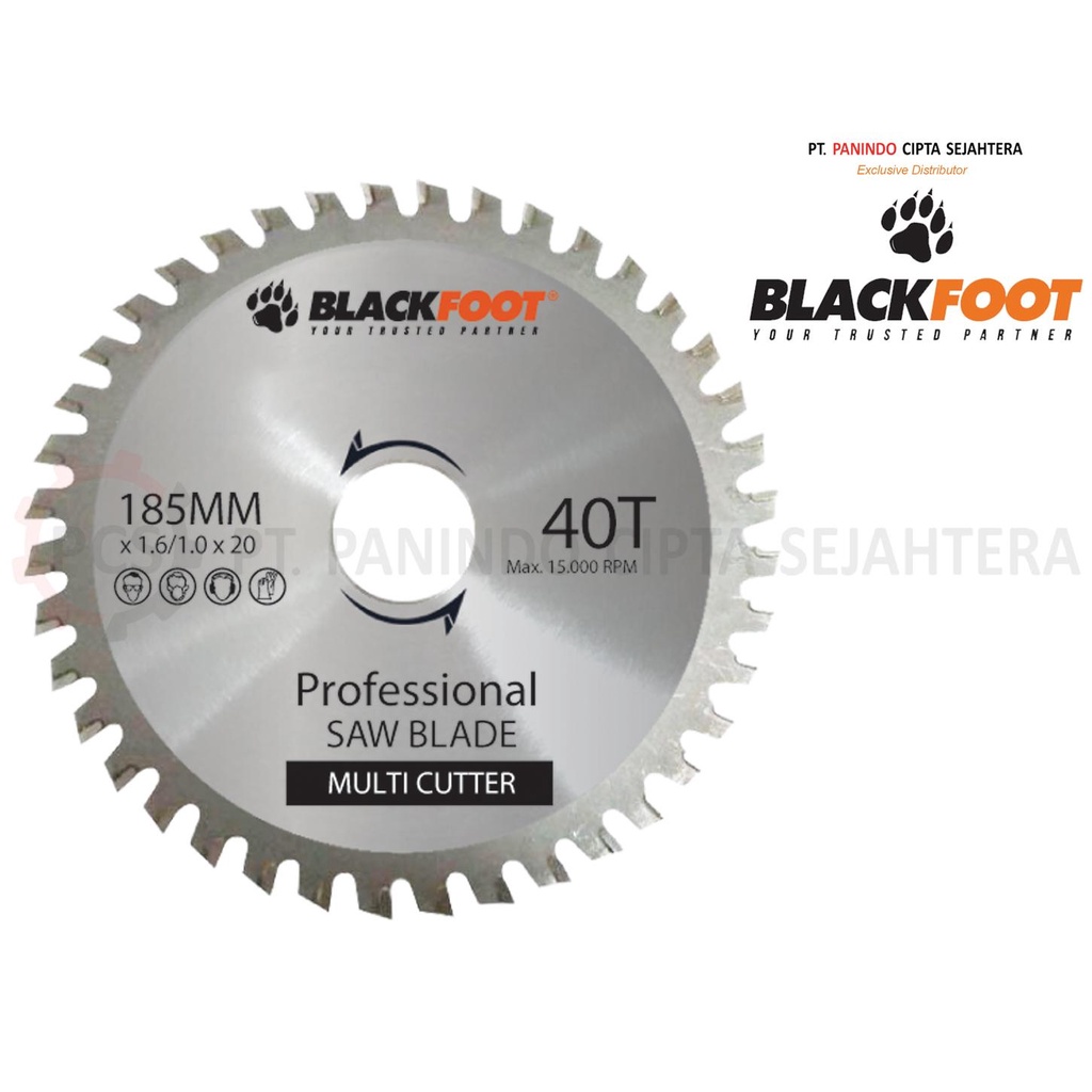 MATA POTONG SPESIALIS KAYU 7 INCH X 40T / CIRCULAR SAW BLADE 7 INCH X 40T