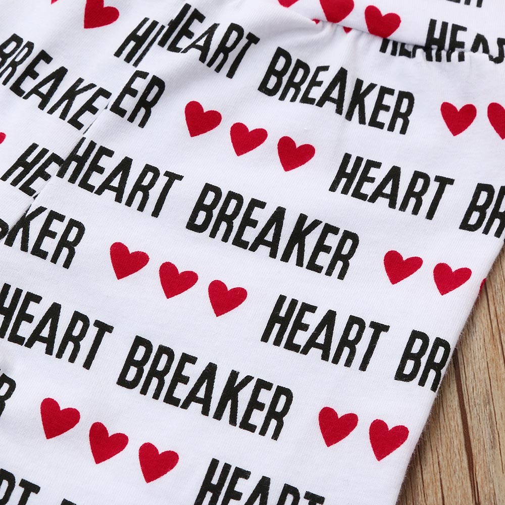 Vhookbayi Baru Lahir Bayi Laki Laki Baju Monyet Surat Celana Topi Pakaian Hari Valentine Set