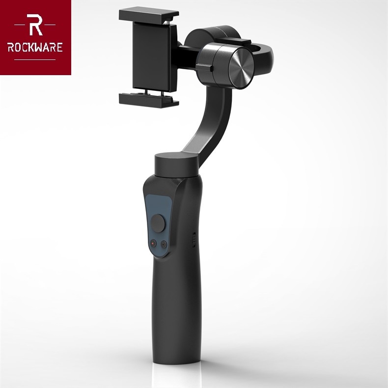 ROCKWARE RW-S5 - 3-Axis Handheld Stabilizer - Gimbal Smartphone