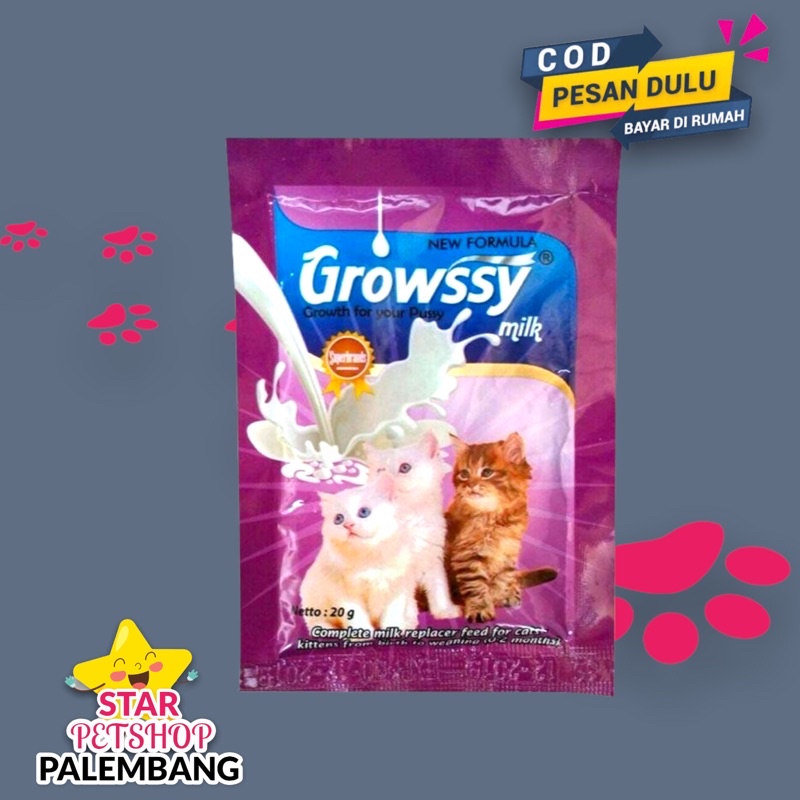 Susu Kucing GROWSSY 20g 1pcs