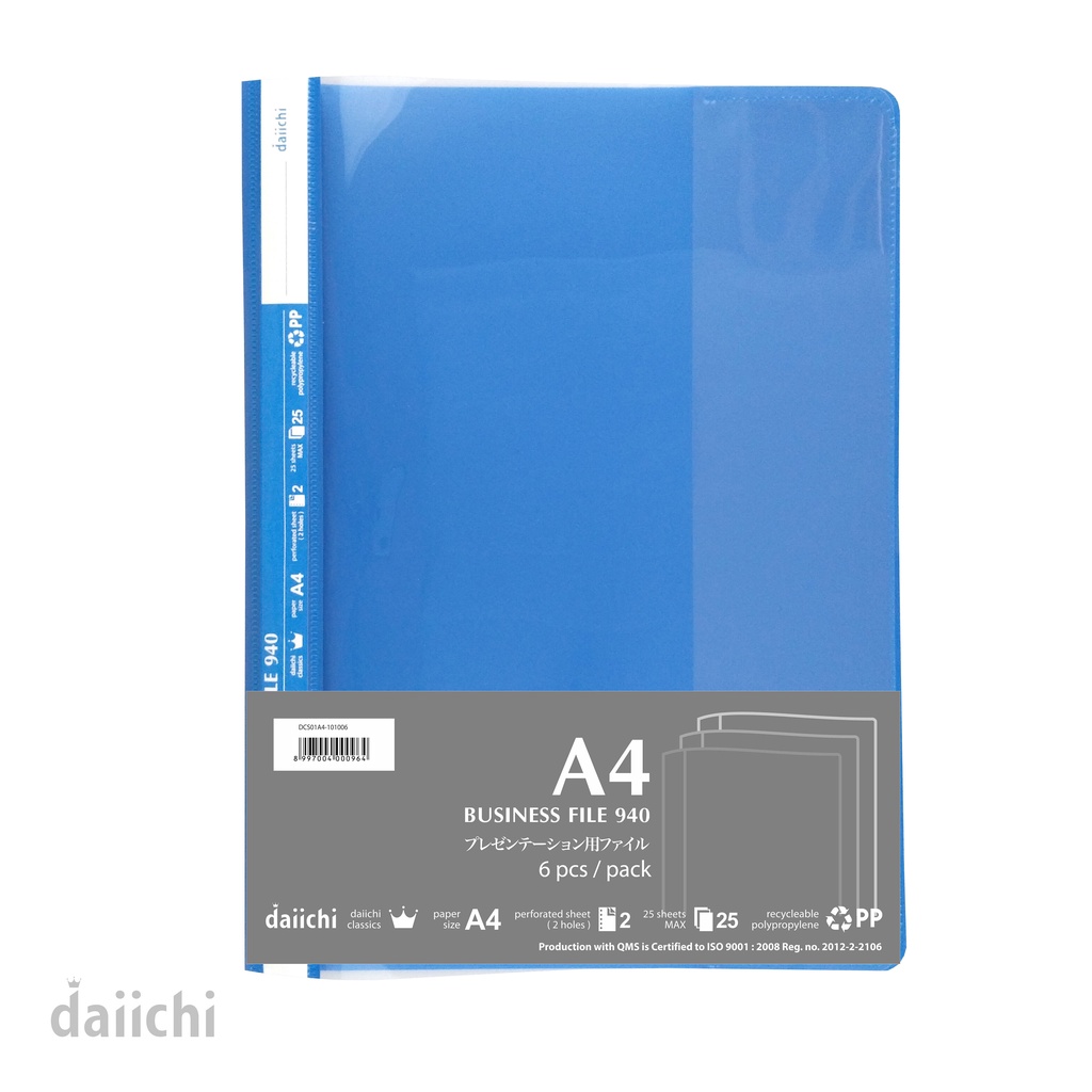 

Map Plastik / Business File Banded Classic (isi 6) (DCS) Daiichi