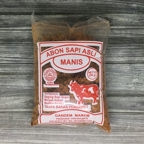 

Q12S Abon Sapi Asli 250 Gr D51qs