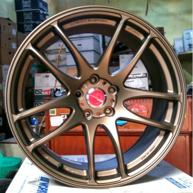 Jual Velg Work CR Kiwami Ori Japan R19x8,5/9,5 H5x114(AHG) | Shopee ...