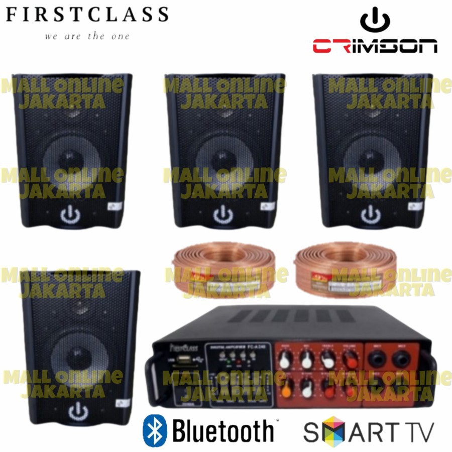 Paket Sound system Firstclass kafe Restoran