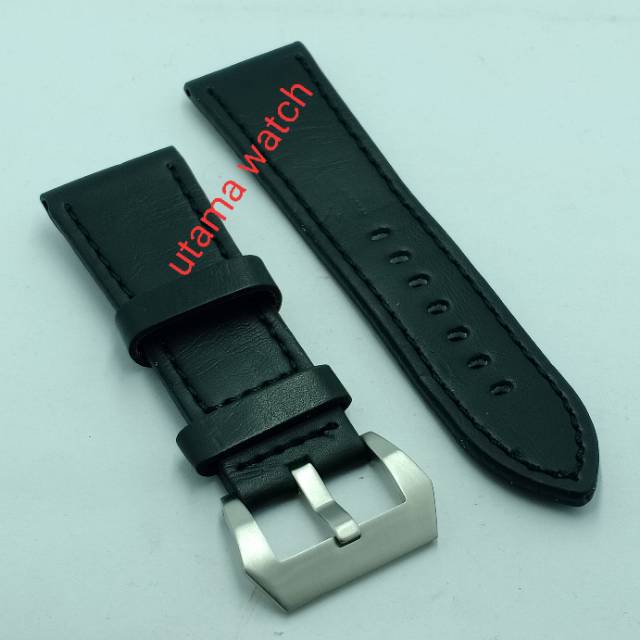 STRAP TALI JAM TANGAN KULIT 28MM GEUNIENE LEATHER STRAP WATCH