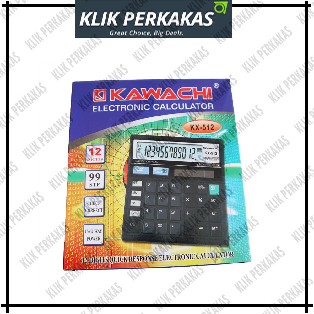 Calculator KX512 Kawachi Kalkulator berkualitas