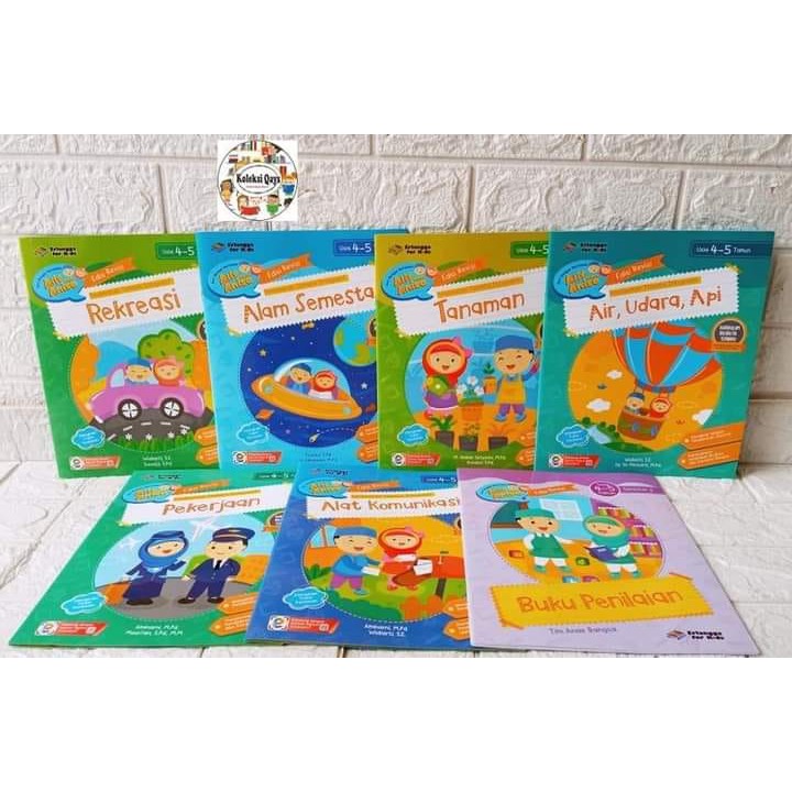 Buku Paket Seri Alif Dan Anisa Erlangga For Kids