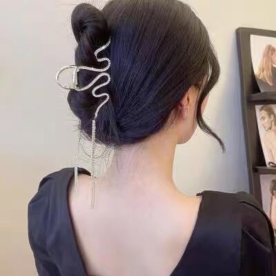 Jepit Rambut Model Rumbai Gelombang Gaya Korea Untuk Wanita