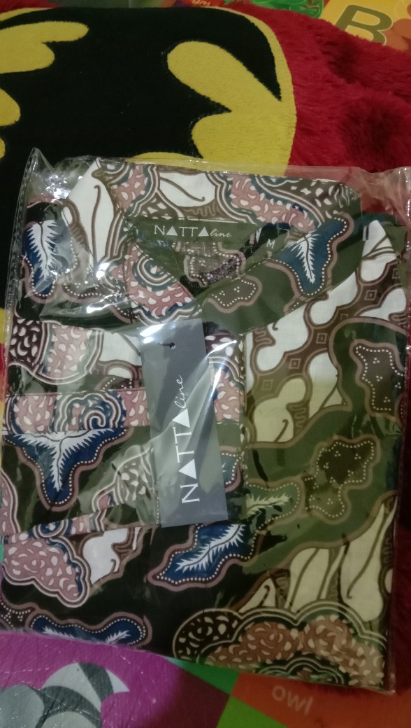 Kemeja Koko Batik Anak Lengan Panjang Katun Halus Series By Natta_line