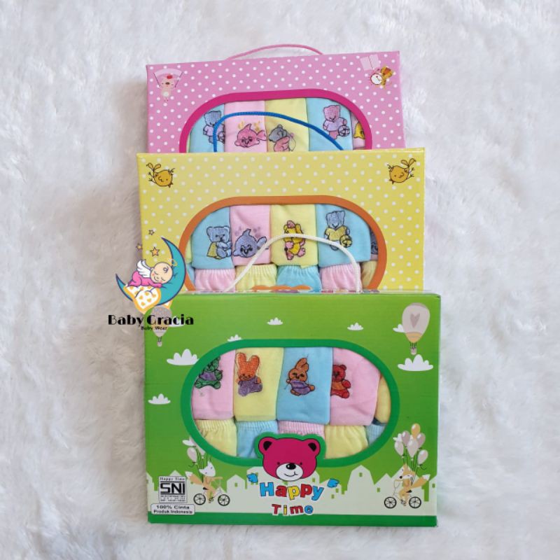 Celana Pop Bayi Murah Dus Isi 12 Pcs / Celana Pop Happy Time