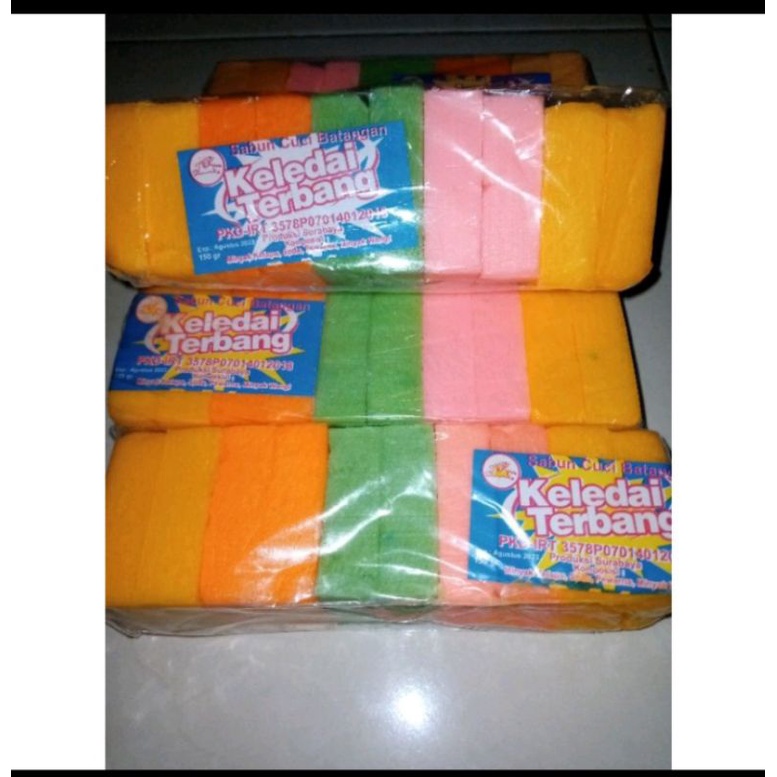 sabun pelok warna warni