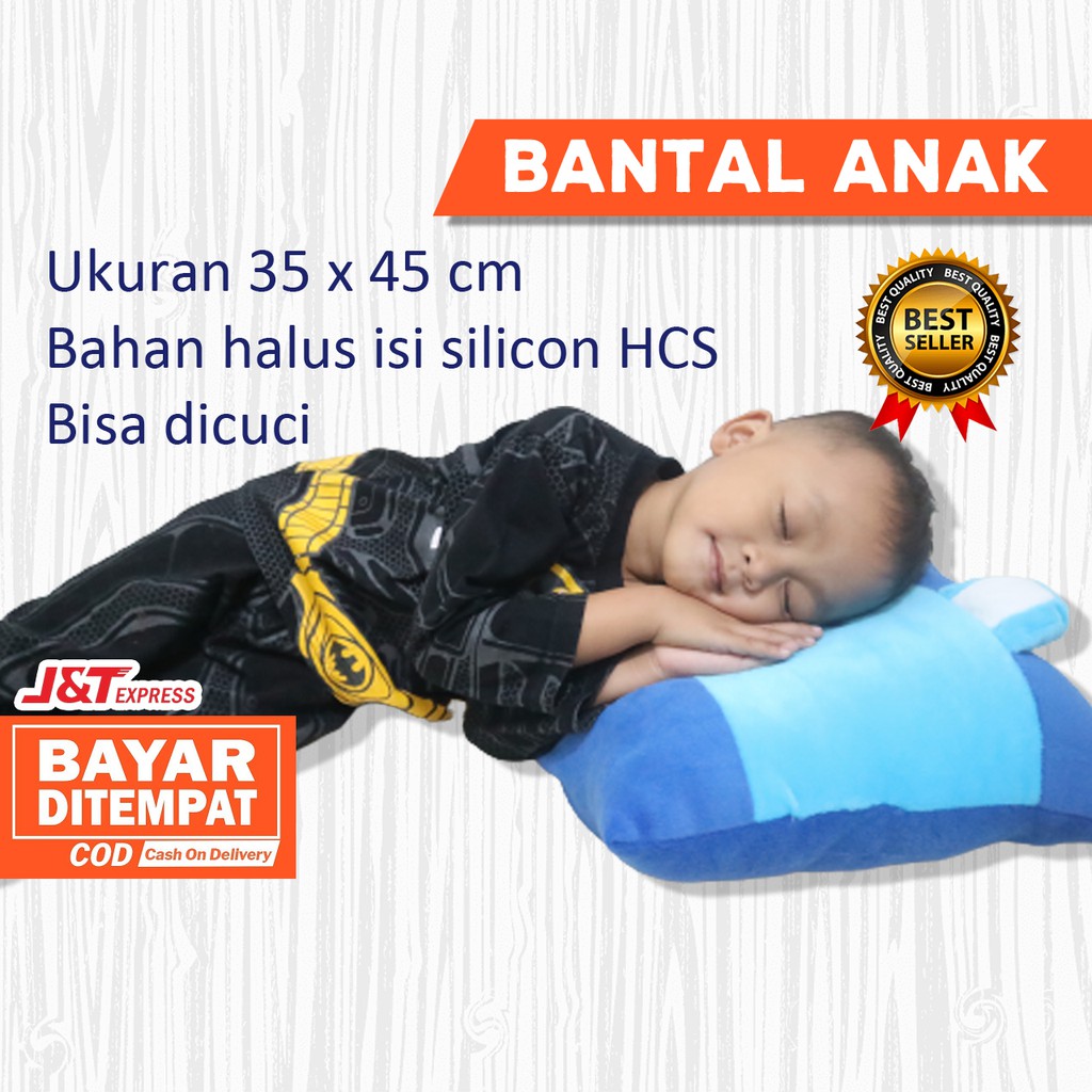 BANTAL ANAK KARAKTER bahan halus isi dacron bisa langsung dicuci