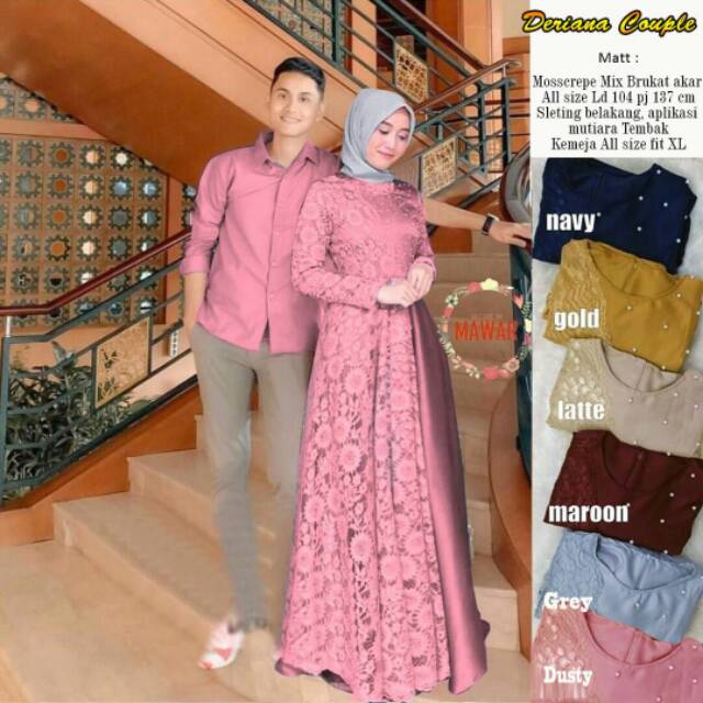 DERIANA COUPLE BRUKAT NEW