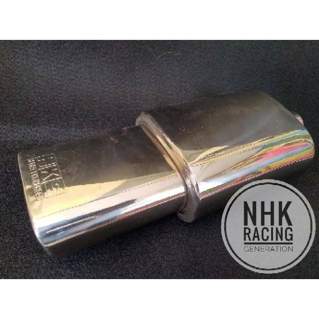 KNALPOT MOBIL RACING HKS KOTAK BISA DIAPLIKASIKAN SEMUA MOBIL FULL STAINLESS