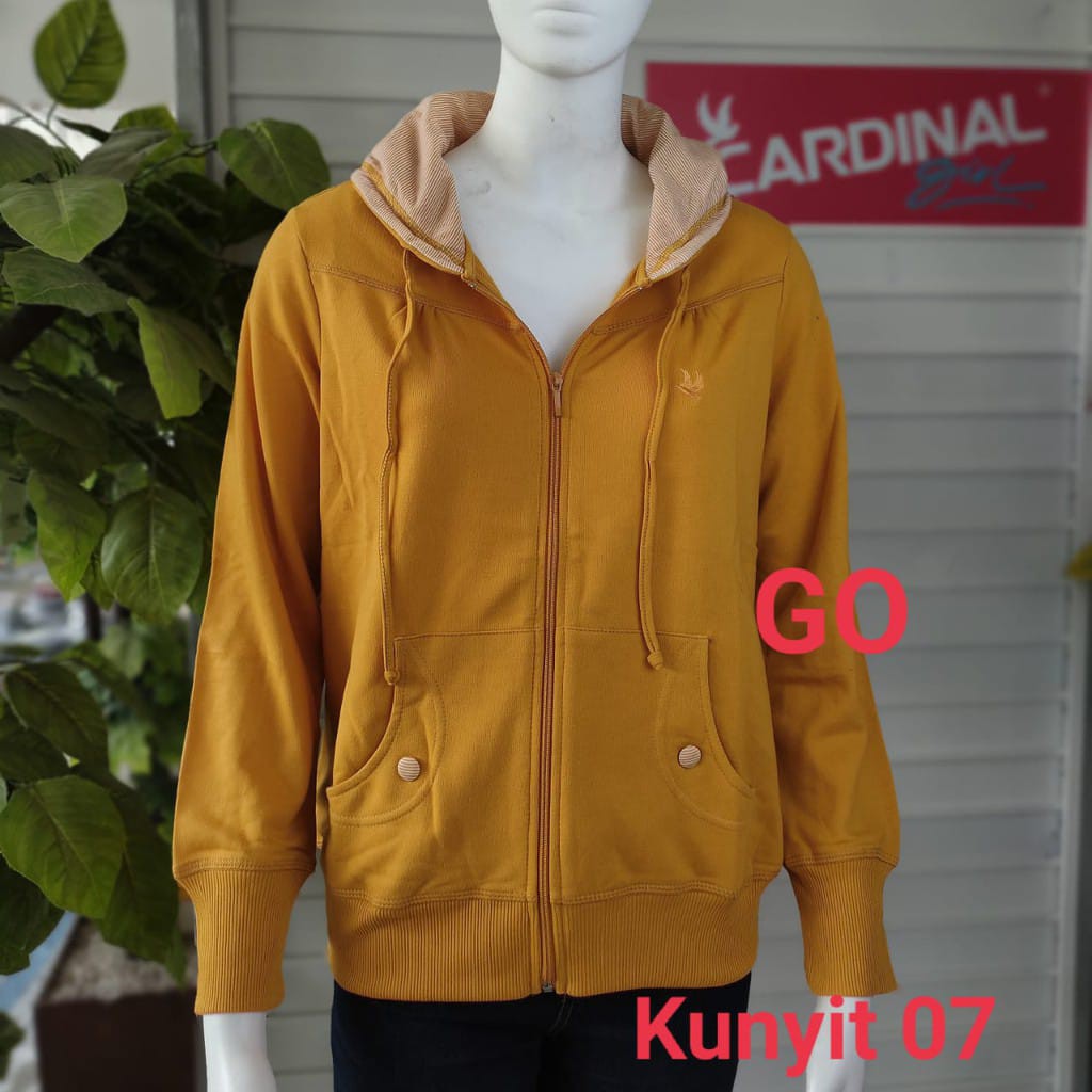 gos CARDINAL SWEATER GIRL 147 Pakaian Wanita Outerwear Jaket Cewek Sweater Katun Cardinal Original