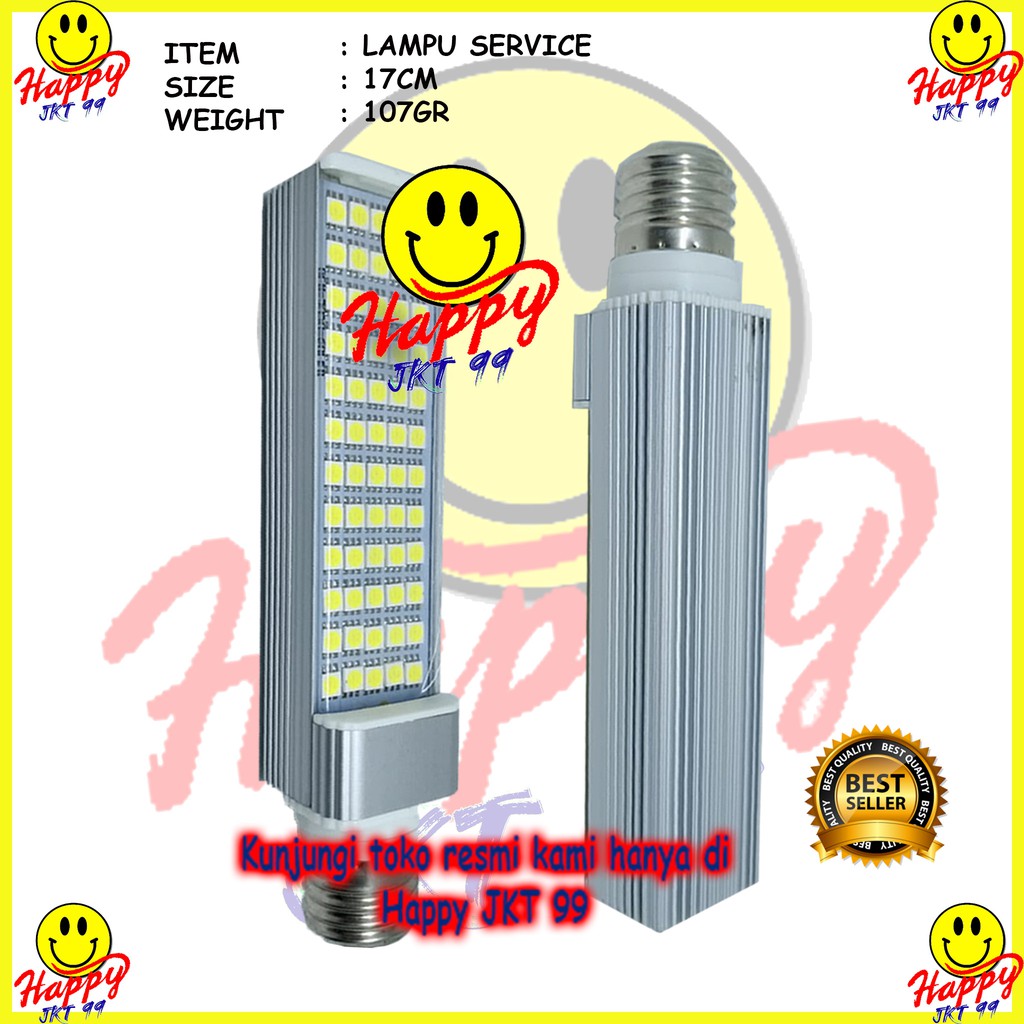 [ HAPPY JKT 99 ] LAMPU SERVICE LAMPU BELAJAR LAMPU JEPIT LAMPU BOLAM TEKNISI 60 LED GAGANG LAMPU JEPIT