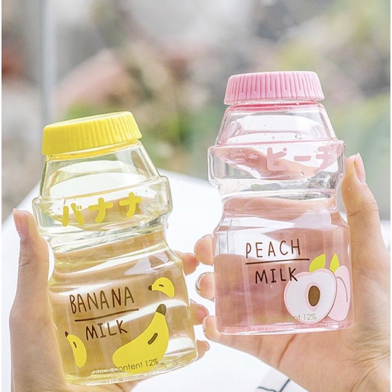 BOTOL MINUM YAKULT UNIK LUCU BOTOL MINUM ALA KOREA 480 ML-2