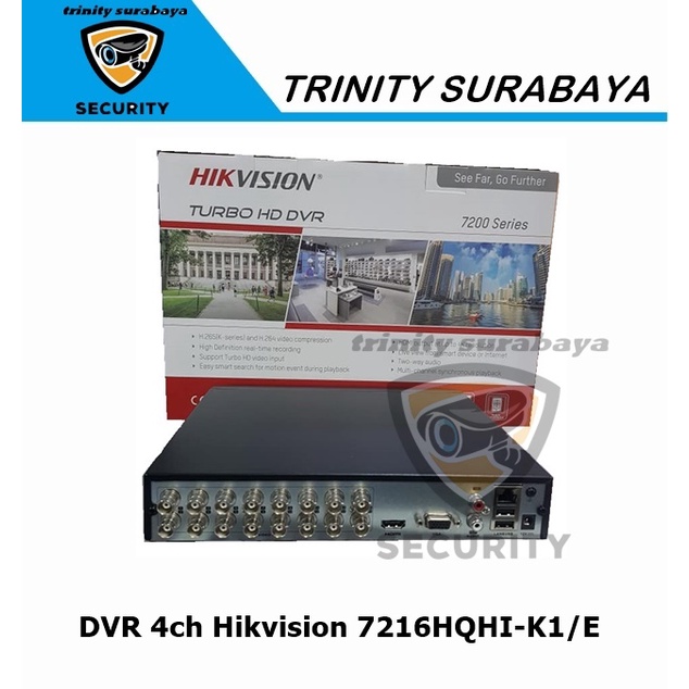 DVR 16ch Hikvision 7216HQHI-K1-E