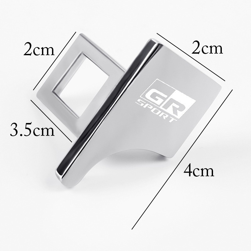Klip Buckle Sabuk Pengaman Mobil Bahan Zinc Alloy Untuk Toyota Avanza Rush Kijiang Innova Calya Razie Yaris Wish Corolla Cross
