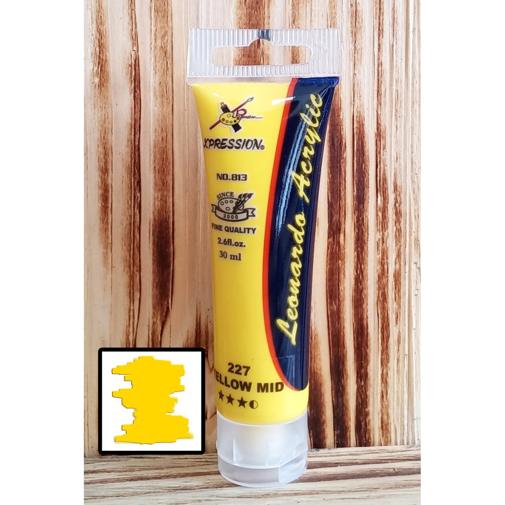 

Cat akrilik Leonardo 30 ml Yellow Mid