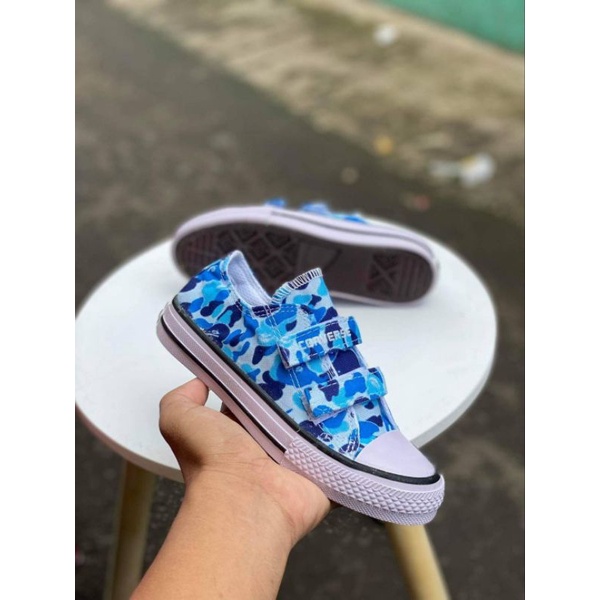 Sepatu Anak Converse x Bape