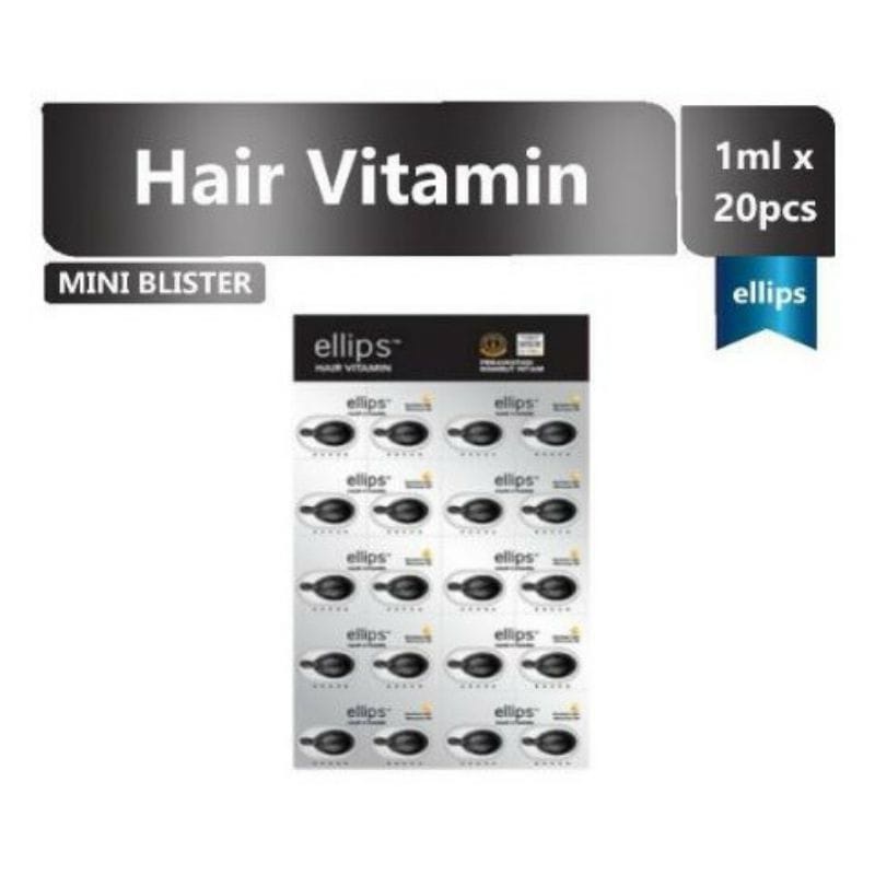 `ღ´ PHINKL `ღ´ Ellips Vitamin rambut per pcs dipakai sebelum hair dryer catok mengatasi rambut bercabang kering