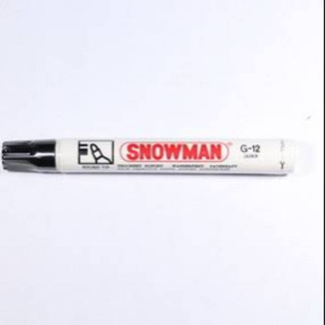 

Spidol SNOWMAN hitam (Marker/Whiteboard)