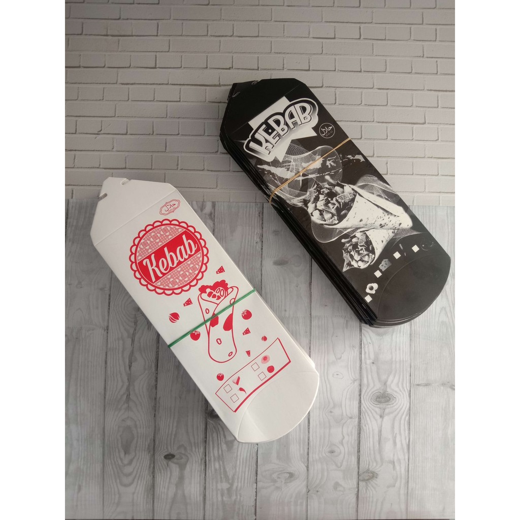 Bungkus Kebab / Kemasan Kebab Kecil Isi 50 Pcs