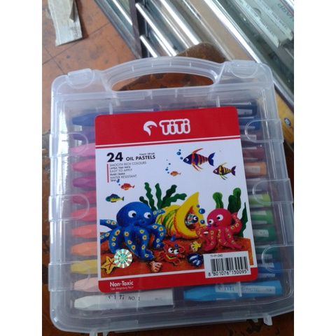 

Gaya Titi. Crayons 24 Warna. Gilaa!!!
