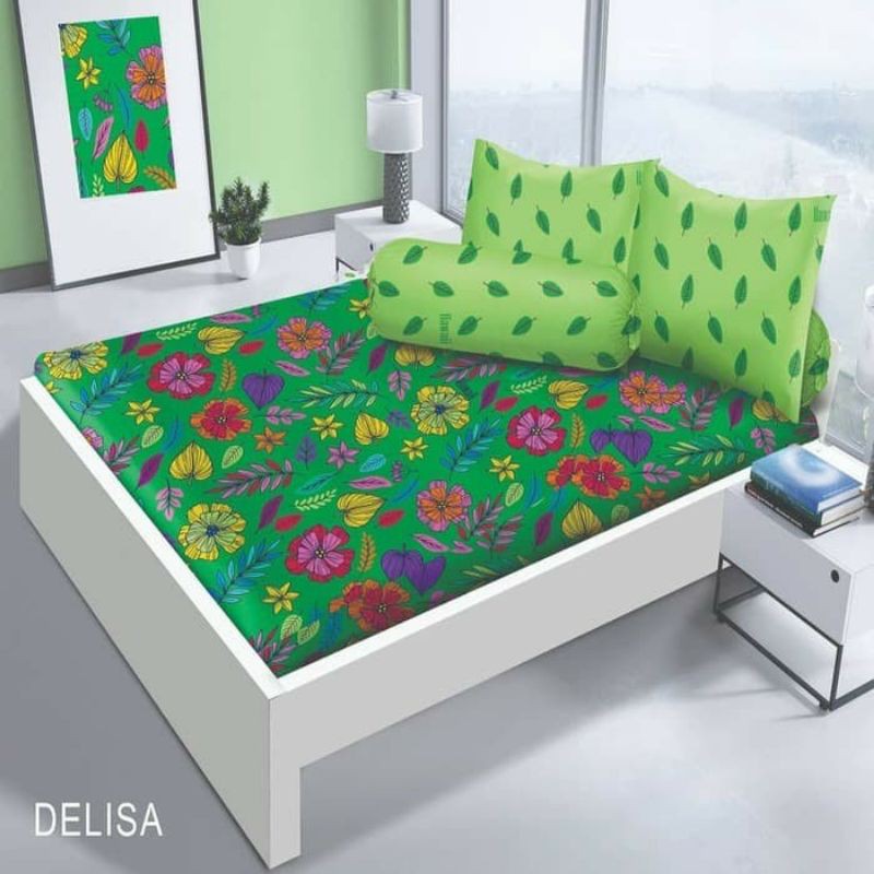 Sprei Hawaii King Size 180x200 Motif Minimalis Seprai Terlengkap