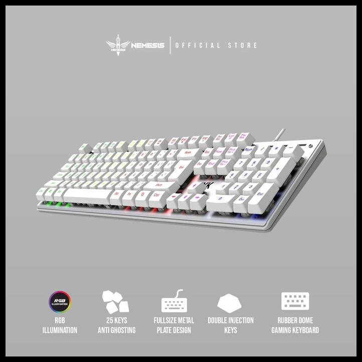 Keyboard Gaming Nyk Kr-301 Rgb Underglow