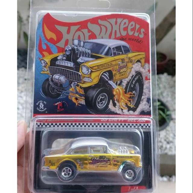 Hot Wheels Chevy Bel Air Gasser Dirty Blonde Rare Murah