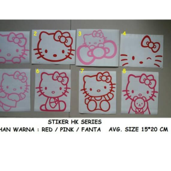 

BIG SALE!! (szy-234) Stiker Hello Kitty Series