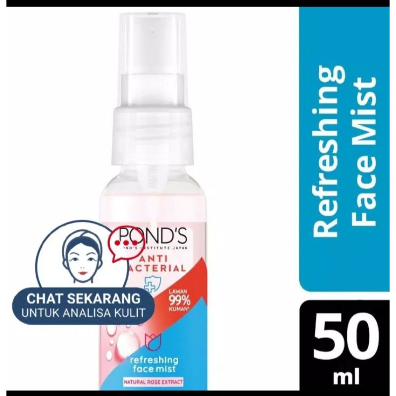 ponds face mist anti bac 50ml