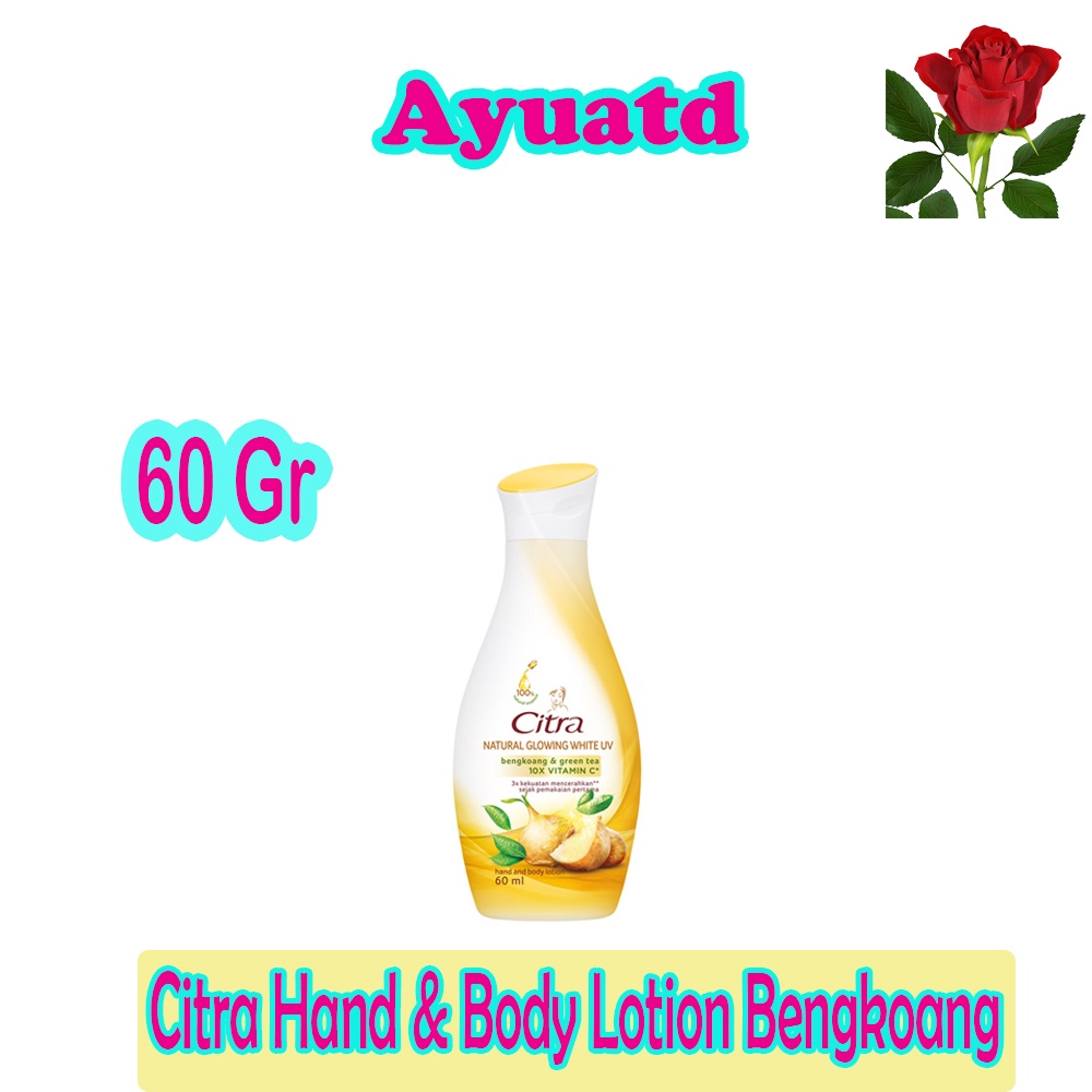 Citra Hand Body Lotion Bengkuang 60ml