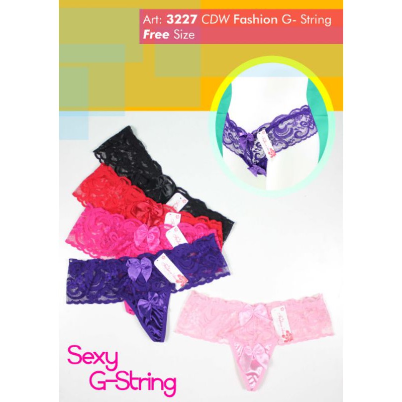 [Ready Jakarta] G String / Celana Dalam Wanita Sexy Art 3066 &amp; 3227