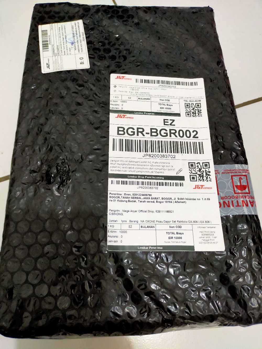 Na Oxone Pisau Dapur Set Rainbow Ox-606 | Ox 606 | Ox606