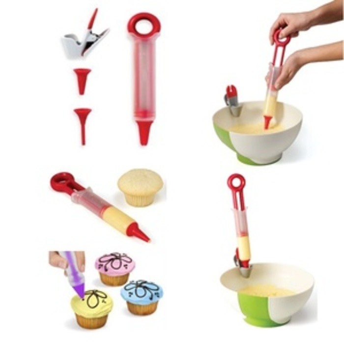 Chef'n Pastry Pen Cupcake Baking and Decorating Tool