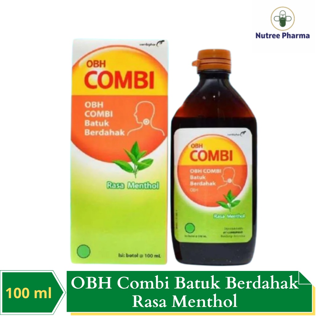 OBH COMBI BATUK BERDAHAK RASA MENTOL 100 ML